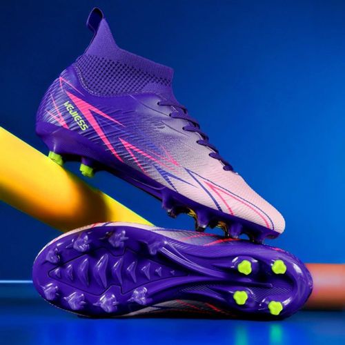 Kalanka-Wejess Chaussures De Football, Homme Professionnel Chaussures De Futsal,Confort Suprême Avec Tissu Respirant, Design Moderne Pour Propulser Votre Vitesse Sur Terrain Vert