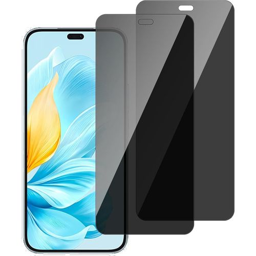 KAL-Verre Trempé Anti Espion Pour Honor 200 Lite/Honor 400 Lite/Honor X8B [2 Pièces] Ultra Résistant Film Protection Écran Dureté 9H Anti-Rayures Sans Bulles Hd Transparent