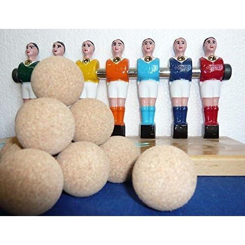 KALANKA-wanglinBurst 11 Balle de Baby Foot liéges brutes BONZINI