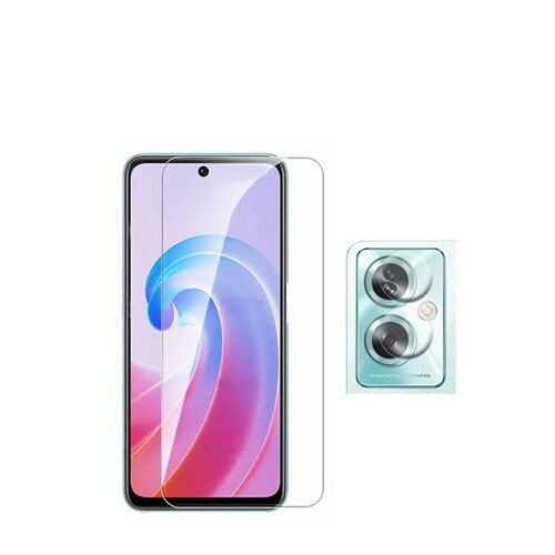 Kit De Film De Caméra Arrière + Verre Trempé Clearglass Phonecare Pour Oppo A79 5g - Transparent