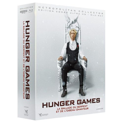 Hunger Games : La Ballade Du Serpent Et De L'oiseau Chanteur - Édition Collector Limitée - 4k Ultra Hd + Blu-Ray - Boîtier Steelbook