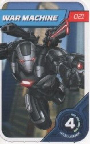 Carte Leclerc 2023 Marvel War Machine N°021