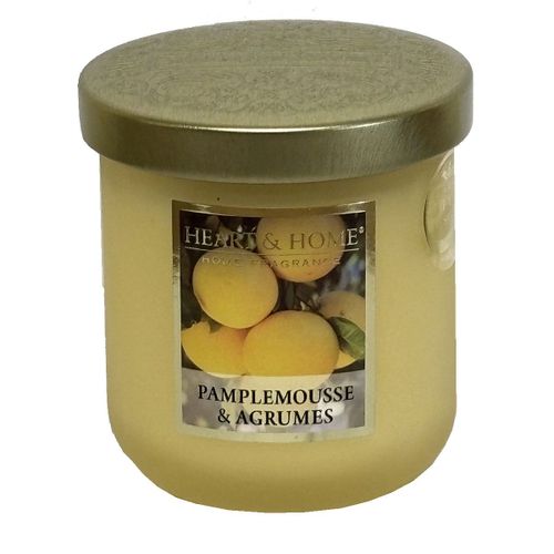 Bougie Heart and Home Pamplemousse et Agrumes