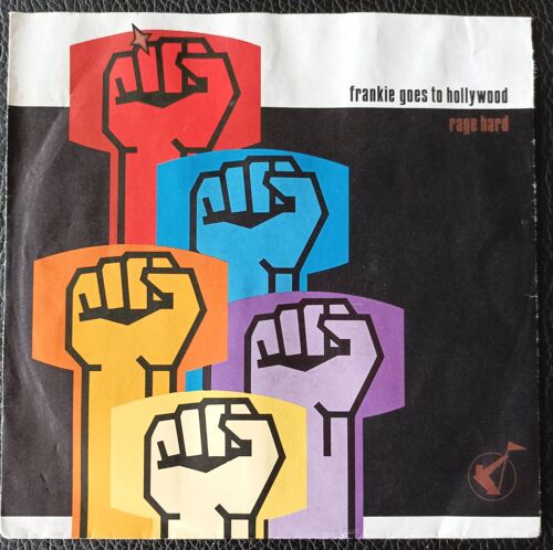 Frankie Goes To Hollywood - Rage Hard (5'05) + (Don't Lose What's Left) Of Your Little Mind (4'03) - 1986 Sp/45rpm/7" - Boutique Axonalix