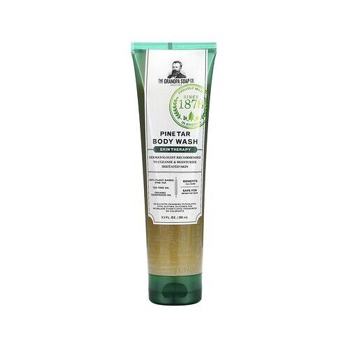 The Grandpa Soap Co. Gel Douche À Base De Résine De Pin, Traitement Cutané, 280 Ml 