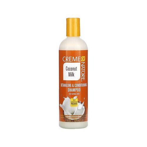Creme Of Nature Shampooing Démêlant Et Revitalisant Au Lait De Coco, Pour Cheveux Normaux, 354 Ml 