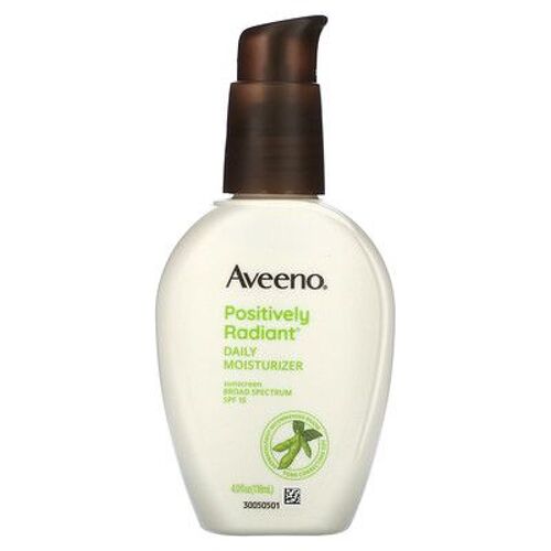 Aveeno Positively Radiant, Écran Solaire Hydratant Quotidien, Fps 15, 118 Ml 