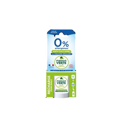 Pack de 3 - Maison Verte - 0% allergènes Recharge Spray anticalcaire au vinaigre