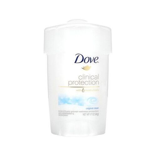 Dove Clinical Protection, Déodorant Antitranspirant À Protection Forte, Original Clean, 48 G 