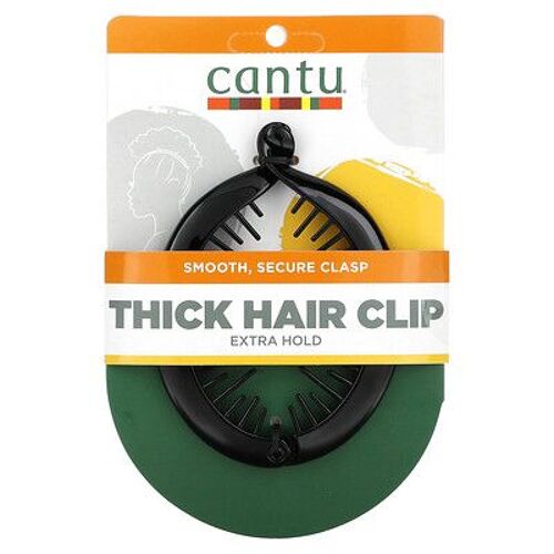 Cantu Barrette À Cheveux Épais, Fixation Supplémentaire, 1 Barre 