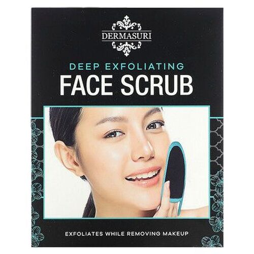 Dermasuri Gant D'exfoliation En Profondeur, Gommage Pour Le Visage, 1 Gant 