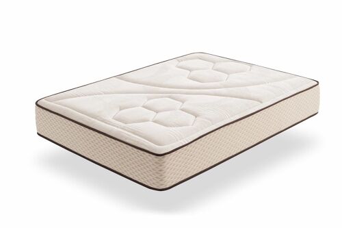 Moonia | Matelas Golden Class Max | Confort Moelleux et Fermeté Stable | Système Duo-System | 12 Aires de Repos | 135X190