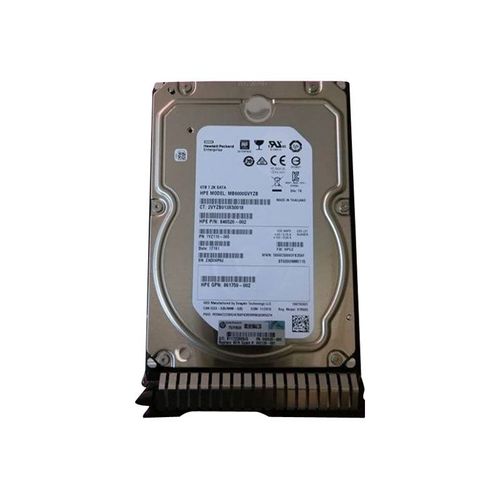 HPE Midline - Disque dur - 6 To - 3.5" LFF - SATA 6Gb/s - 7200 tours/min - avec HPE SmartDrive carrier