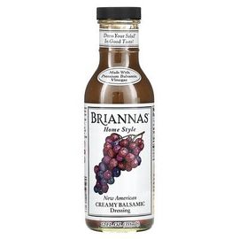 Briannas Nouvelle Vinaigrette Crémeuse Au Balsamique Américain, 355 Ml