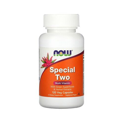 Now Foods Special Two, Multivitamines, 120 Capsules Végétariennes 