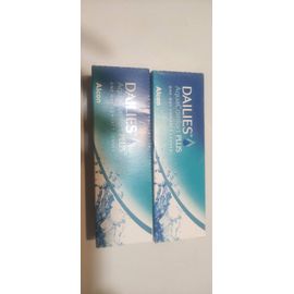 2 Boîtes De Lentilles Journalieres Dailies Aquacomfort Plus.Correction -6,50.2 Boîtes Non Ouvertes 