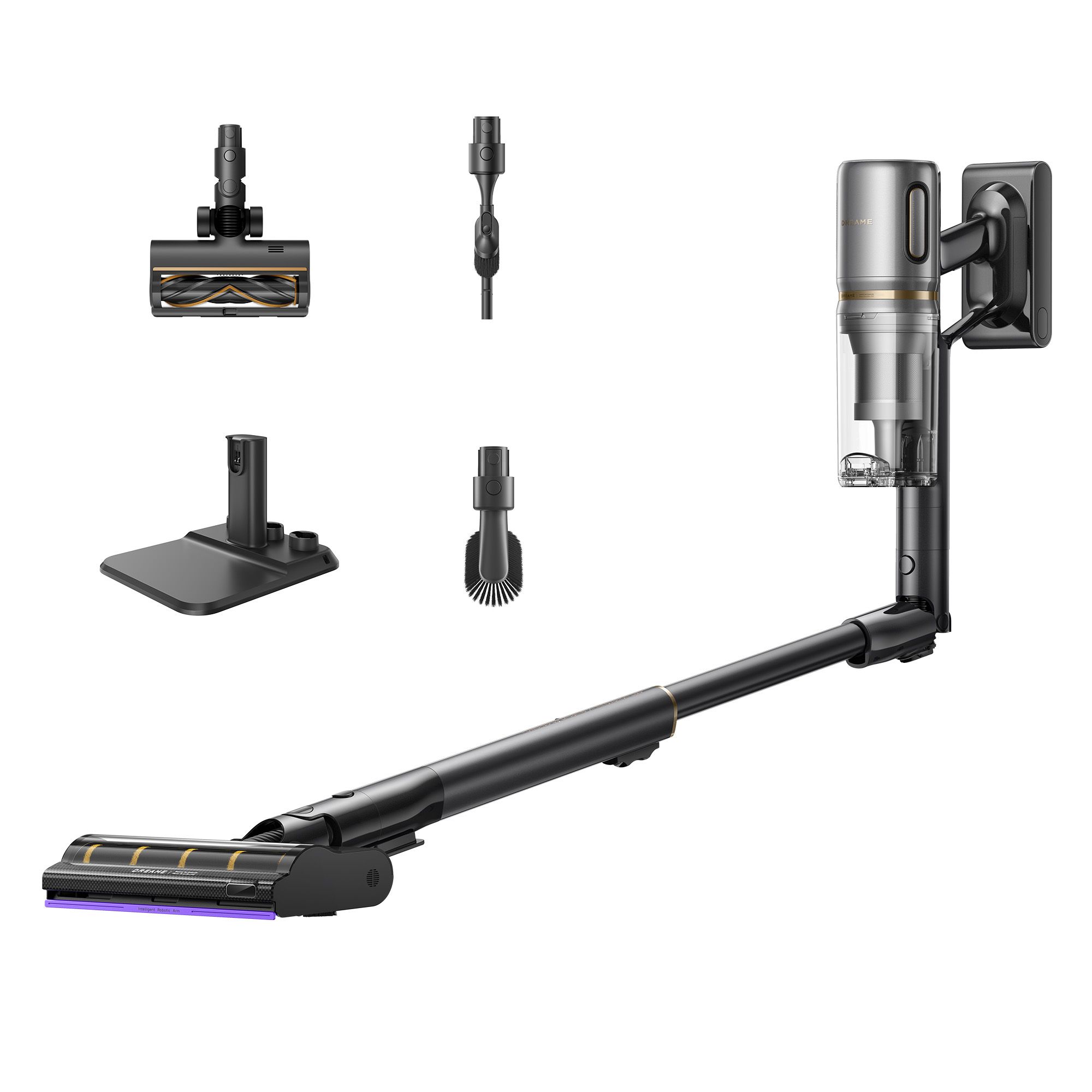 Aspirateur Balai Sans Fil Dreame V30, Nettoyage Des Bords à 0 Mm, Puissance D'Aspiration De 330 AW, Autonomie 90 Min, Filtration à 99,99% | Rakuten