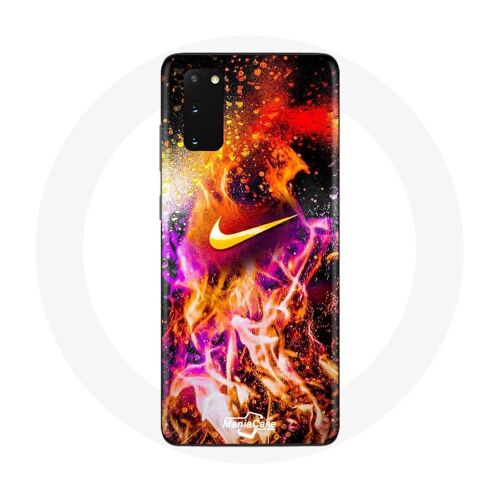 Coque Pour Samsung Galaxy S11 Nike Peinture Colorée