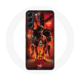Coque Samsung Galaxy S22 Stranger Things Saison 5 Affiche