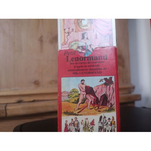 Jeu De Cartes Divinatoires Petit Lenormand Copyright Grimaud 1976