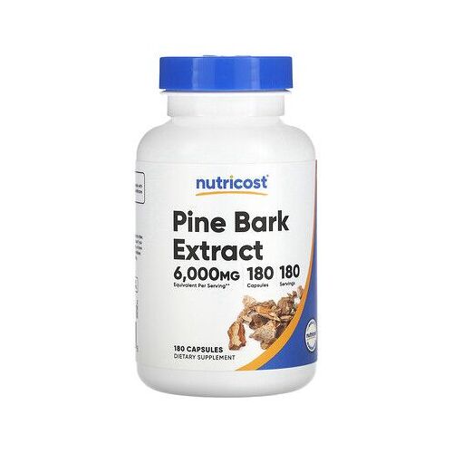 Nutricost Extrait D'écorce De Pin, 6000 Mg, 180 Capsules 