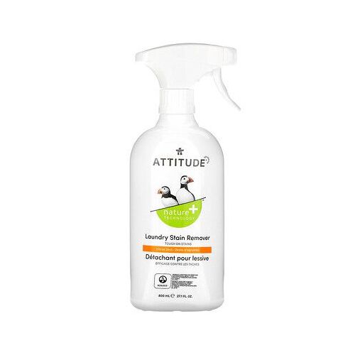 ATTITUDE Détachant à lessive, Zeste de Citron, 27.1 fl oz (800 ml)
