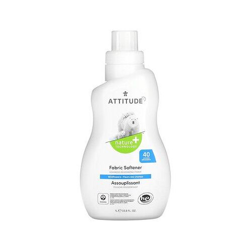 ATTITUDE Adoucissant, Fleurs sauvages, 40 charges, 1 l