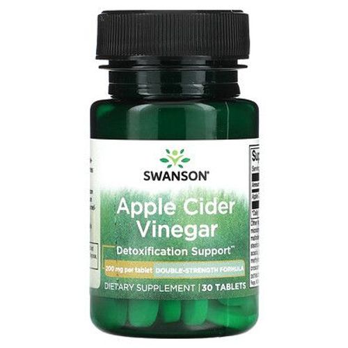 Swanson Vinaigre De Cidre De Pomme, 200 Mg, 30 Comprimés