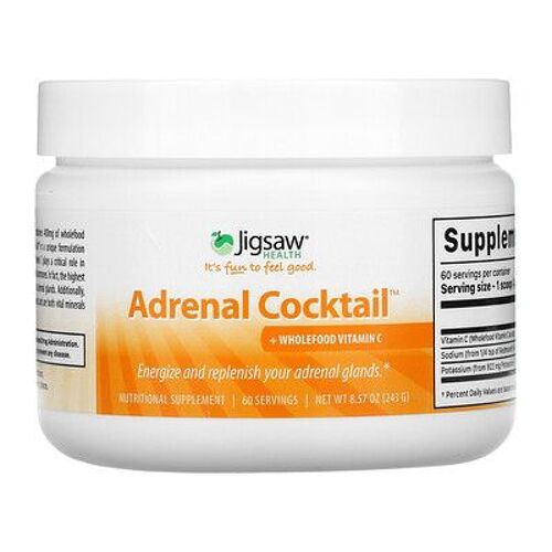 Jigsaw Health Cocktail Surrénal + Vitamine C Complète, 243 G 