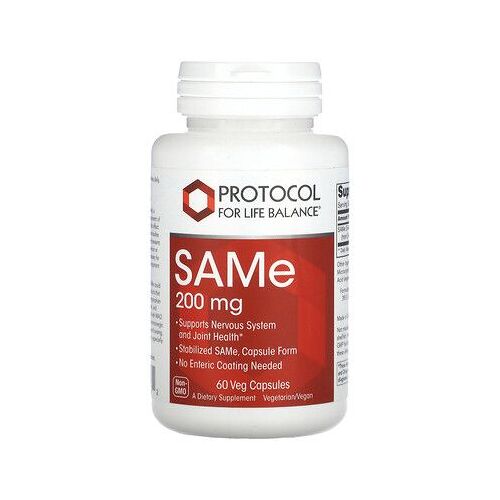 Protocol For Life Balance Same, 200 Mg, 60 Capsules Végétariennes 