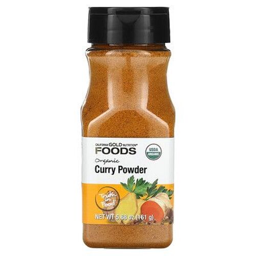 California Gold Nutrition Foods - Poudre De Curry Biologique, 161 G 