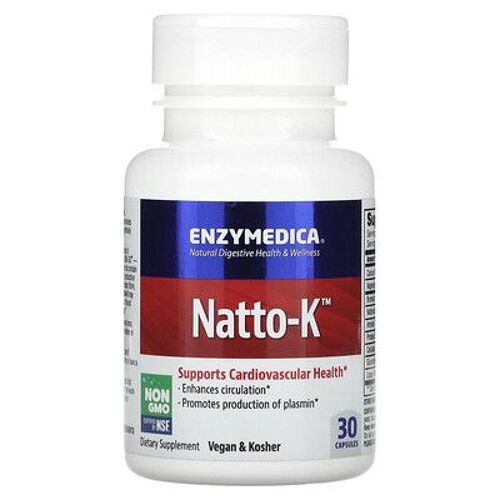 Enzymedica Natto-K, 30 Capsules 