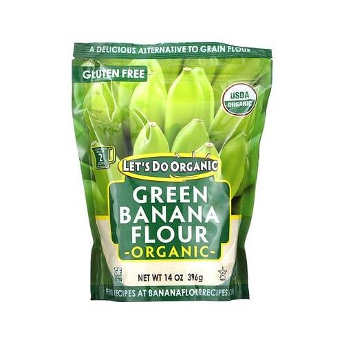 Edward & Sons Let's Do Organic, Farine De Banane Verte Bio, 400g