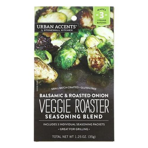 Urban Accents Assaisonnement Pour Légumes Rôtis, Vinaigre Balsamique Et Oignons Grillés, 35 G
