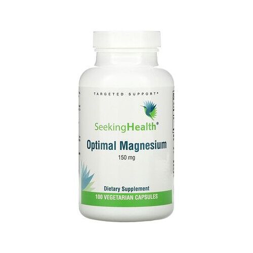Seeking Health Magnésium Optimal, 150 Mg, 100 Capsules Végétariennes 