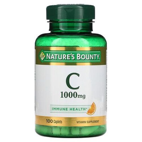 Nature's Bounty Vitamine C, 1000 Mg, 100 Capsules 