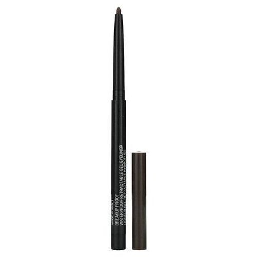 Wet N Wild Gel Pour Les Yeux Rétractable Et Résistant À La Rupture, Brun Noir, 0,23 G 