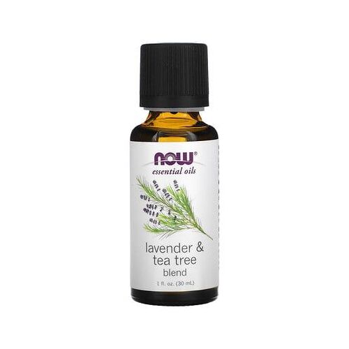 Now Foods Mélange D'huiles Essentielles De Lavande Et D'arbre À Thé, 30 Ml 