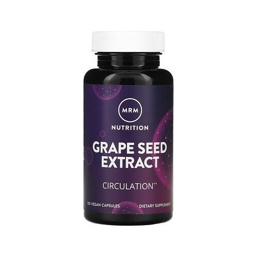 Mrm Nutrition Nutrition, Extrait De Pépins De Raisin, 100 Capsules Vegan 
