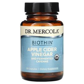 Dr. Mercola Vinaigre De Cidre De Pomme Fermenté Avec Piment De Cayenne, 30 Capsules