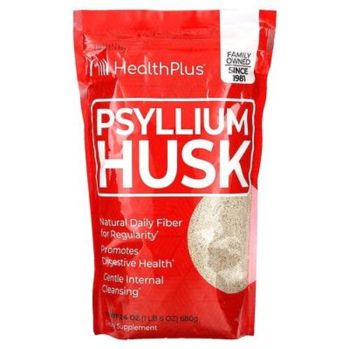 Health Plus Cosses De Psyllium, 680 G 