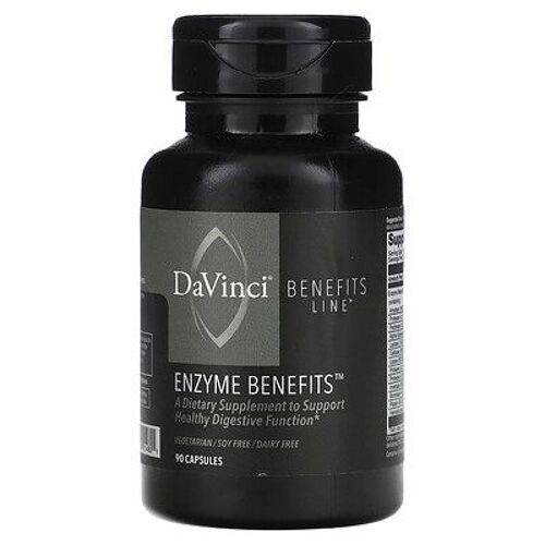 Davinci Laboratories Of Vermont Bienfaits Des Enzymes, 90 Capsules 