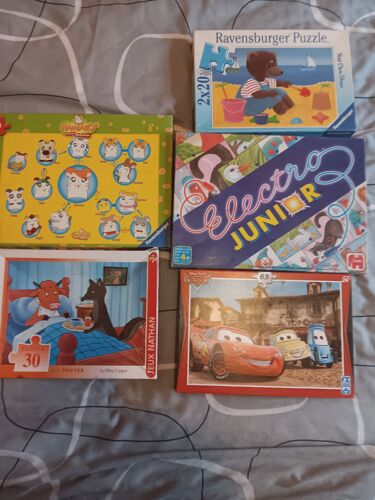 Lot De Puzzles Pour Enfants De 3 Ans Plus De 8 Ans
