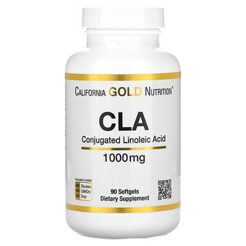 California Gold Nutrition Alc, Clarinol, Acide Linoléique Conjugué, 1000 Mg, 90 Capsules À Enveloppe Molle 