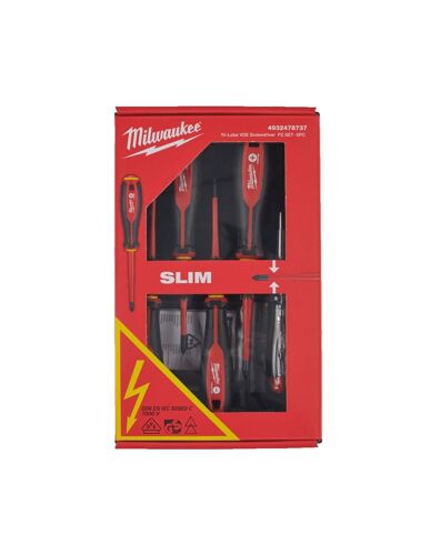 Jeu de 5 tournevis TRI-LOBE VDE | 4932478738 - Milwaukee