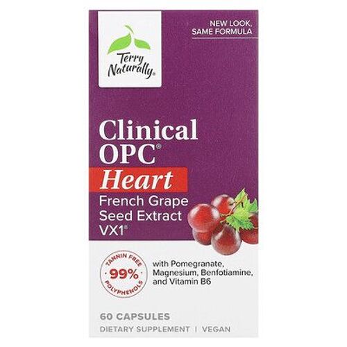 Terry Naturally Opc Clinique, Coeur, 60 Capsules 