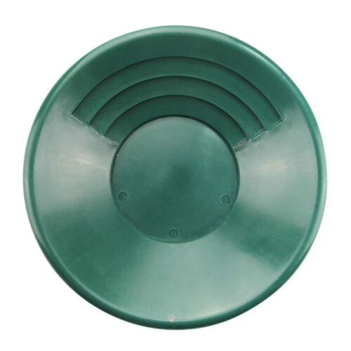 Gold Pan Géologue Léger Pépite en plastique Exploitation minière Dragage Prospection Bac d'or