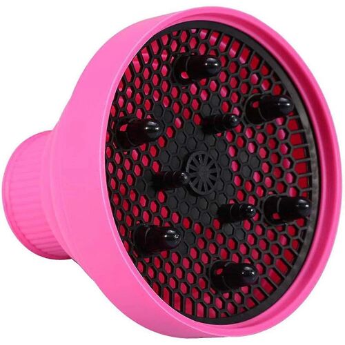 Diffuseur De Sèche-Cheveux Pliant, Accessoire De Sèche-Cheveux Pour Buse De Sèche-Cheveux (Rose)