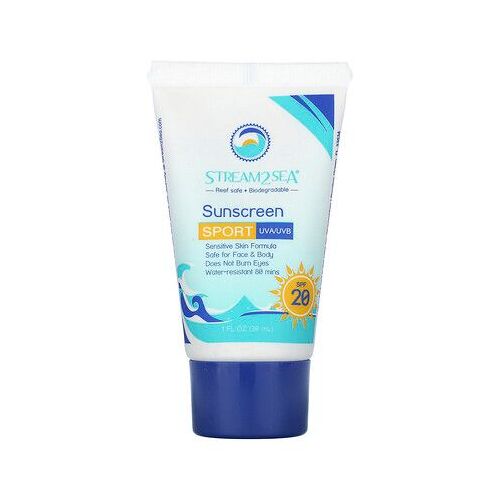 Stream2sea Crème Solaire, Sport, Fps 20, 30 Ml