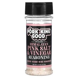 Pork King Good Assaisonnement Au Vinaigre Et Sel Rose De L'himalaya, 127,5 G